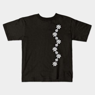 Flowers chain flower tendril flowers floral Kids T-Shirt